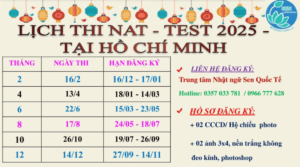 Read more about the article Kỳ thi tiếng Nhật NAT-TEST