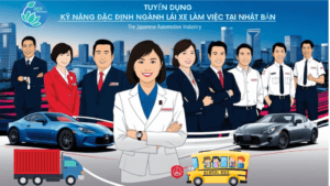 Read more about the article THÔNG BÁO TUYỂN DỤNG KỸ NĂNG ĐẶC ĐỊNH NGÀNH LÁI XE LÀM VIỆC TẠI NHẬT BẢN